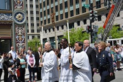 The 20th Annual Blue Mass was held on May 6 as law enforcement officers gathered at St.Patrick&apos;s Catholic Church in Washington, D.C.