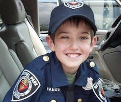 The Bethel Park Police Department made 8-year-old Joey Fabus an honorary member last year. The Bethel Park Police Department made 8-year-old Joey Fabus an honorary member last year.