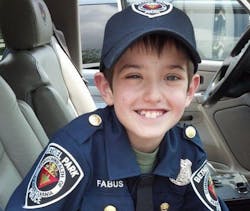 The Bethel Park Police Department made 8-year-old Joey Fabus an honorary member last year.