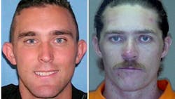 Officer Anthony Holly, left, and Bryan Wayne Hulsey Officer Anthony Holly, left, and Bryan Wayne Hulsey