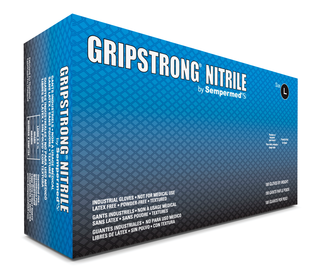 GripStrong Nitrile Gloves Officer