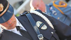 In response to deaths of three Indiana officers, Indianapolis Officer Jeff Webb wrote a poem lamenting the loss. In response to deaths of three Indiana officers, Indianapolis Officer Jeff Webb wrote a poem lamenting the loss.