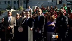 The Los Angeles Police Department is no longer heeding federal immigration requests to hold inmates who might be deportable past their jail terms unless a judge has vetted the request The Los Angeles Police Department is no longer heeding federal immigration requests to hold inmates who might be deportable past their jail terms unless a judge has vetted the request