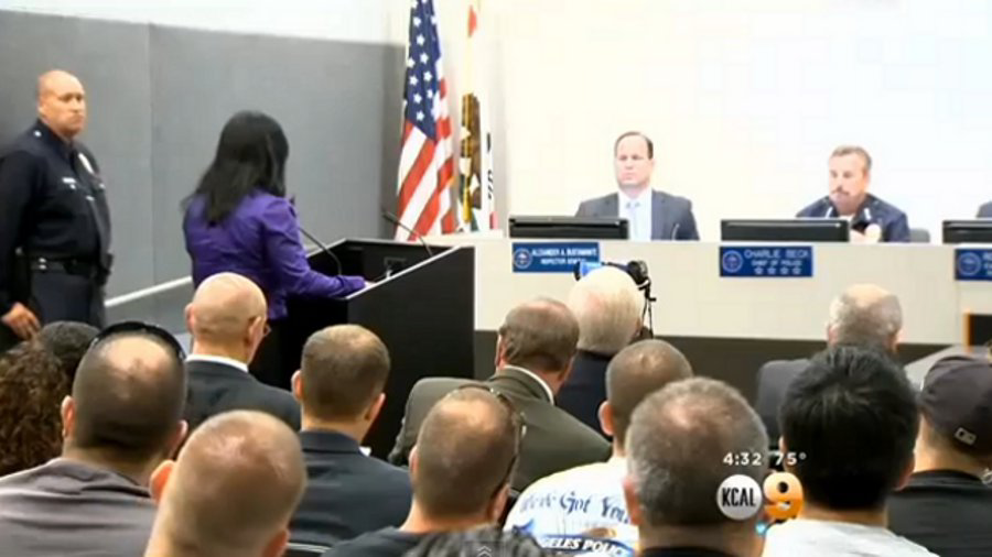 LAPD in Showdown Over Salaries Officer