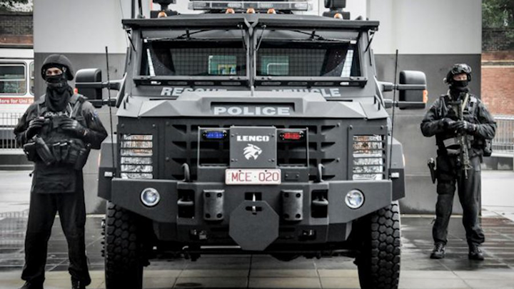 Lenco Industries Supplies Bearcat Armored Vehicles To Australian National Counter Terrorism Committee Officer