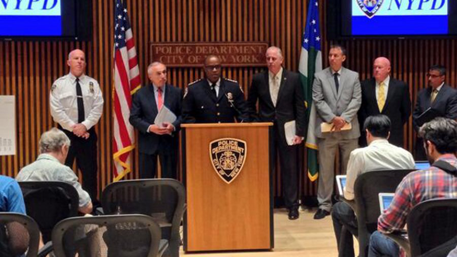 Hundreds of New York City police officers were reassigned Monday as part of 'Operation All Out.'