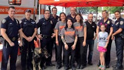 The NYPD and ASPCA were in Tompkins Square Park Tuesday and Union Square Park yesterday raising public awareness about animal abuse.