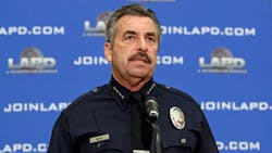 Los Angeles Police Chief Charlie Beck speaks at a news conference at LAPD headquarters. Los Angeles Police Chief Charlie Beck speaks at a news conference at LAPD headquarters.