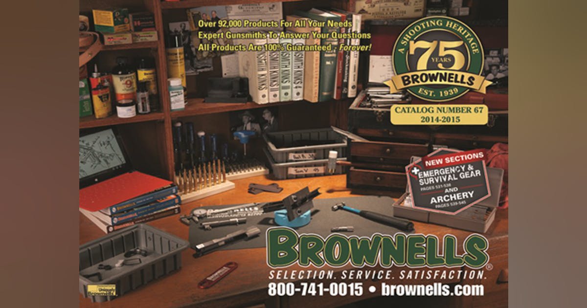 Brownells 75th Anniversary Big Book Catalog 67 Is Now Available