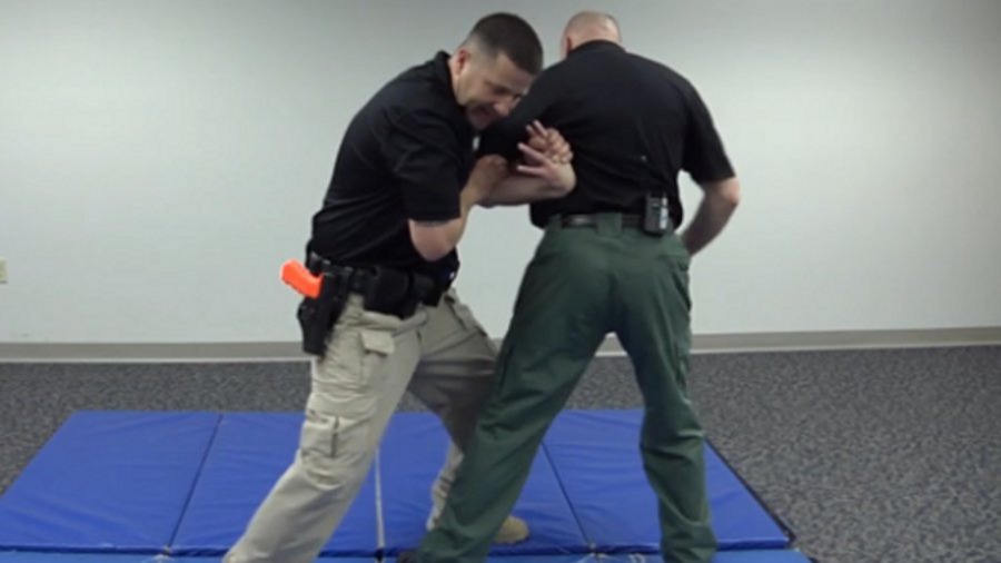 Rear Wrist Lock & Twist Lock Defensive Tactics Officer