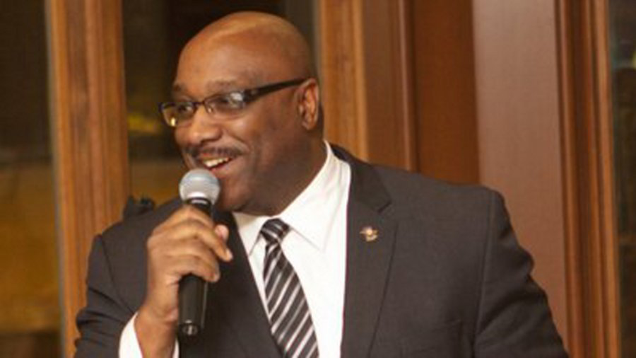 Trooper and Comedian Dwayne Gill