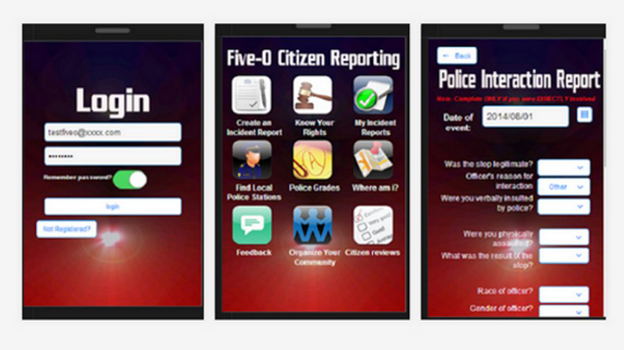 This week a Georgia group launched an Android app -- with an iOS app to follow -- called Five-O.