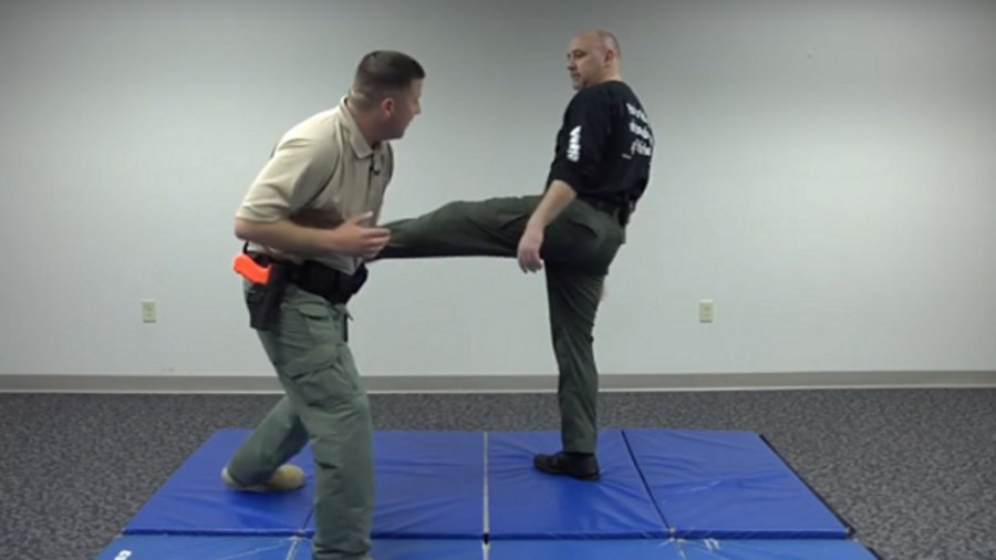 Kick Defense Defensive Tactics Technique Officer