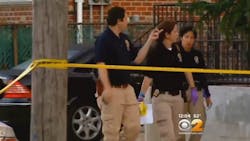 An armed fugitive wanted for nearly two decades on drug charges in the South was wounded during a shootout with deputy U.S. marshals who tracked him down in New York City. An armed fugitive wanted for nearly two decades on drug charges in the South was wounded during a shootout with deputy U.S. marshals who tracked him down in New York City.