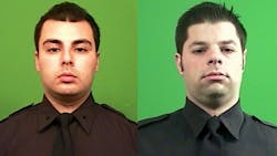 Sgt. Michael Dario and Officer Elias Khan were on routine patrol in Brooklyn when they heard the distress call.