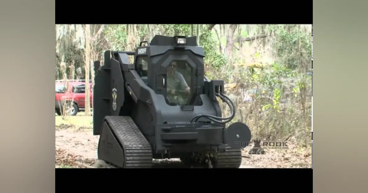 Injured Rook The Rook, an armored critical incident vehicle 2013 | Officer
