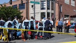 The scene near a shooting on the Seattle Pacific University campus on June 5 in Seattle, Wash. is seen. The scene near a shooting on the Seattle Pacific University campus on June 5 in Seattle, Wash. is seen.
