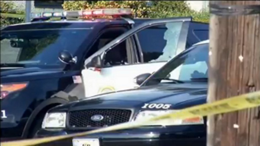 A man was shot and killed after he fired at St. Paul police officers who pulled him over on suspicion of carjacking Sunday afternoon.