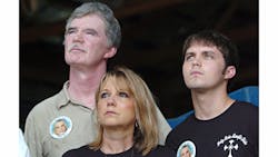 Holly Bobo's father Dana, mother Karen and brother Clint look on during a press conference in Parsons, Tenn. Holly Bobo's father Dana, mother Karen and brother Clint look on during a press conference in Parsons, Tenn.