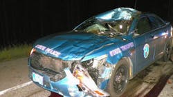 Researchers and police officials focused on what can be done to reduce the number of traffic-related deaths and injuries. Researchers and police officials focused on what can be done to reduce the number of traffic-related deaths and injuries.