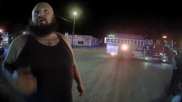 Sample Video: Witness Helps Woman at Night