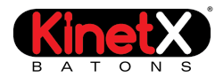 Kinetx Logo With Baton (black) 170n6eucodryg Cuf