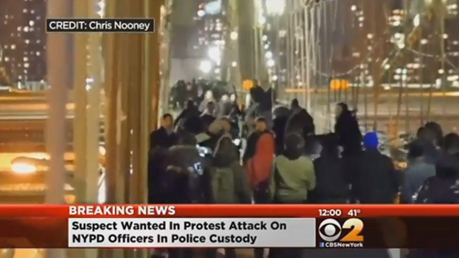 Suspect In Attack on NYPD Officers In Custody | Officer