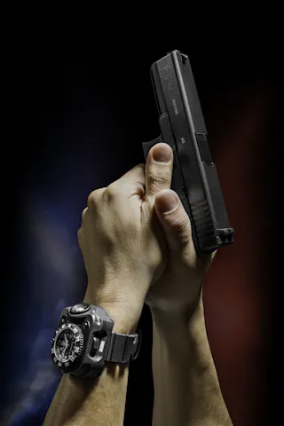 2211 WristLight, with Swiss Timepeice | Officer