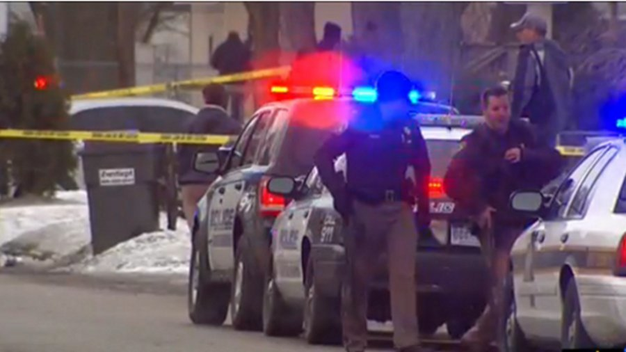A Wyoming police officer was shot and wounded Thursday but is expected to be OK.