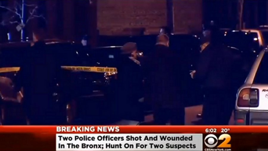 Manhunt On for Suspects Who Shot NYPD Officers | Officer