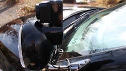 The NOPTIC camera installs on the spotlight so directing it is as second nature as controlling where your spotlight is aimed. The NOPTIC camera installs on the spotlight so directing it is as second nature as controlling where your spotlight is aimed.
