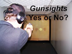 Bad guy is shooting at you. You're going to return fire. Aimed or pointed?? That's the question. Bad guy is shooting at you. You're going to return fire. Aimed or pointed?? That's the question.