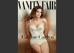 This photo taken by Annie Leibovitz exclusively for Vanity Fair shows the cover of the magazine's July 2015 issue featuring Bruce Jenner debuting as a transgender woman named Caitlyn Jenner. This photo taken by Annie Leibovitz exclusively for Vanity Fair shows the cover of the magazine's July 2015 issue featuring Bruce Jenner debuting as a transgender woman named Caitlyn Jenner.