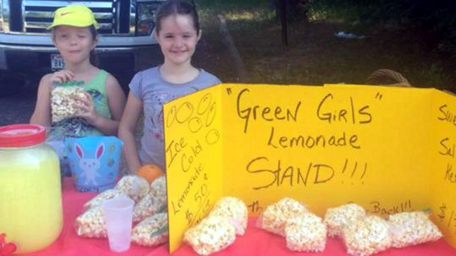 Two young girls in East Texas got a tough lesson in city government Monday when the local police chief shut down their lemonade stand.