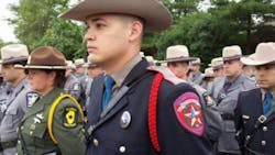 Thousands of law enforcement officers gathered Thursday morning to say goodbye to Trooper Anthony Raspa. Thousands of law enforcement officers gathered Thursday morning to say goodbye to Trooper Anthony Raspa.