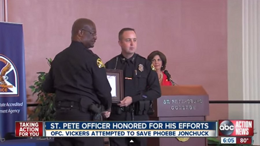 Florida Officer Honored for Attempted Rescue | Officer