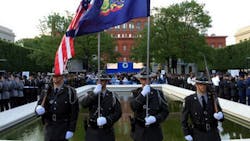 According to preliminary data compiled by the NLEOMF, 64 law enforcement officers have been killed in the line of duty during the first half of 2015. According to preliminary data compiled by the NLEOMF, 64 law enforcement officers have been killed in the line of duty during the first half of 2015.