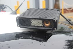 This is license plate reader that is mounted on a City of Hollywood Police car. This is part of a major effort by the Hollywood Police Department to use technology in the fight against crime.