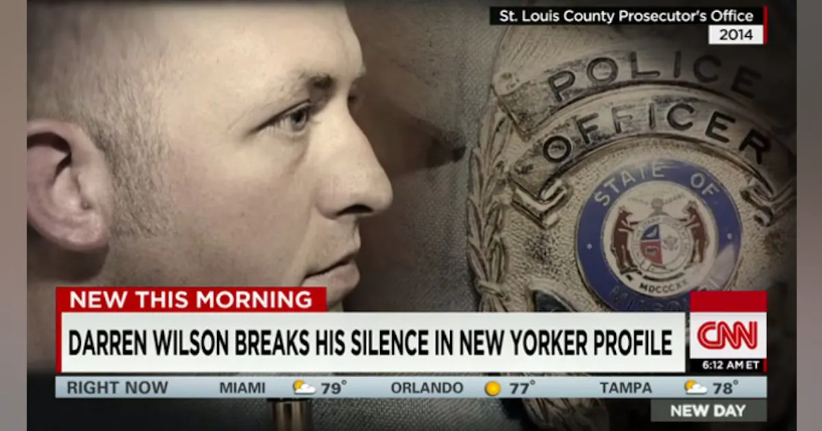 Dl Wilson Police Riesel Darren Wilson Politieagent