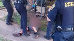 A Greenville County deputy shot and killed a dog that attacked and injured two women Tuesday morning. A Greenville County deputy shot and killed a dog that attacked and injured two women Tuesday morning.