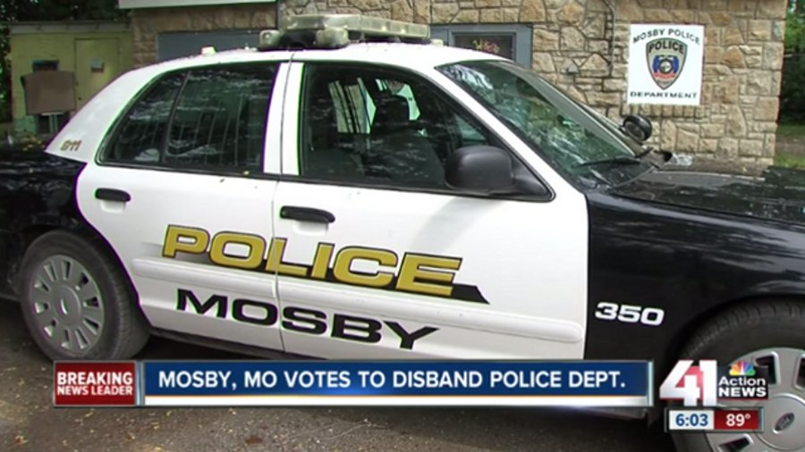 Missouri Police Department Disbanded Officer