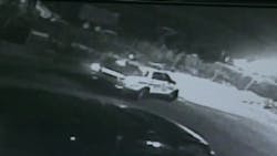 A Nassau County police officer saw a man in the warehouse parking lot acting 'suspicious.' A Nassau County police officer saw a man in the warehouse parking lot acting 'suspicious.'