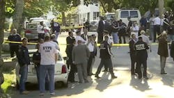 An undercover NYPD officer fatally shot an innocent bystander -- and wounded a suspected armed robber -- during a gun-buy gone awry in Mount Vernon on Friday. An undercover NYPD officer fatally shot an innocent bystander -- and wounded a suspected armed robber -- during a gun-buy gone awry in Mount Vernon on Friday.