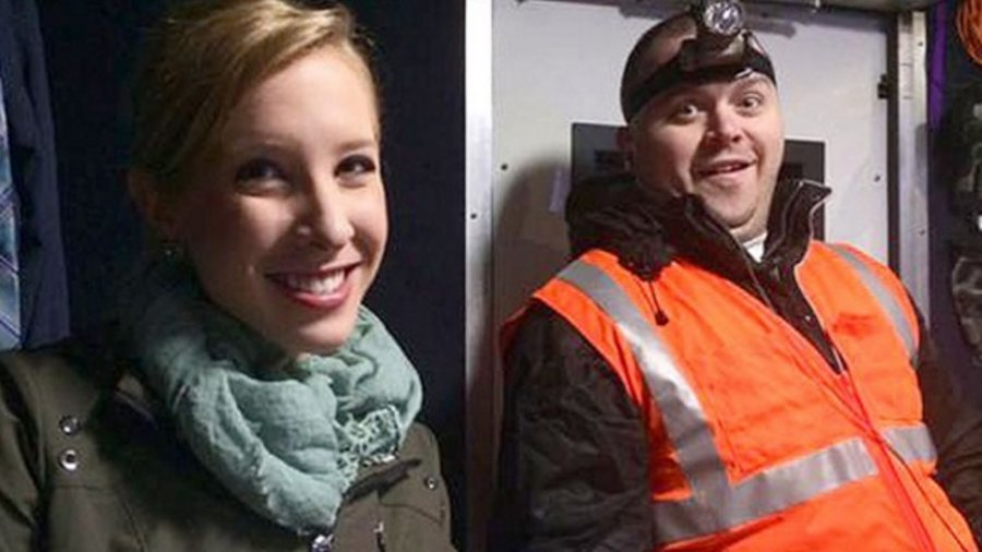WDBJ-TV reporter Alison Parker, left, and photographer Adam Ward