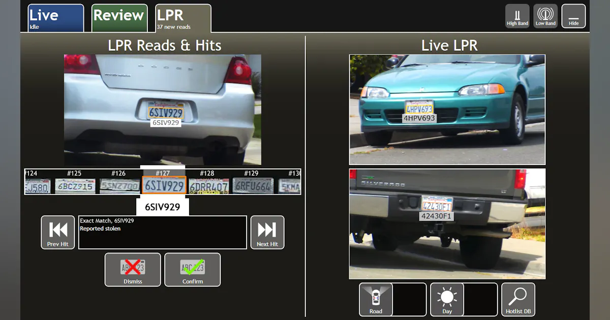 Digital HD LPR - High Definition License Plate Recognition | Officer