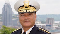 Cincinnati Police Chief Jeffrey Blackwell was terminated on Wednesday.