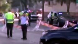 A Jefferson Parish Sheriff's motorcycle deputy struck and injured a fellow deputy who was directing traffic Sunday near the Superdome. A Jefferson Parish Sheriff's motorcycle deputy struck and injured a fellow deputy who was directing traffic Sunday near the Superdome.