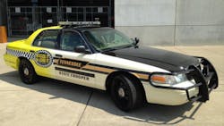 The new DUI Trooper Taxis will serve as rolling billboards during Labor Day Weekend as law enforcement works to crack down on drunken driving.