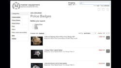 The FBI says that it shut down a German-based company selling fake U.S. local and federal law enforcement badges. The FBI says that it shut down a German-based company selling fake U.S. local and federal law enforcement badges.