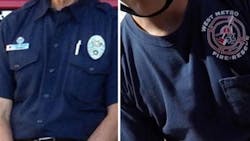 West Metro firefighters have been ordered to change their uniforms to look less like police officers in light of recent threats made against law enforcement in the area.